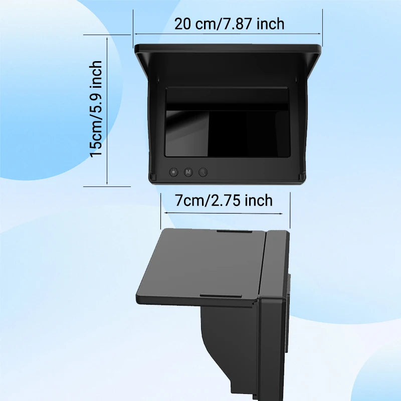 IP68 Waterproof Underwater Fishing Camera With Monitor And Night Vision