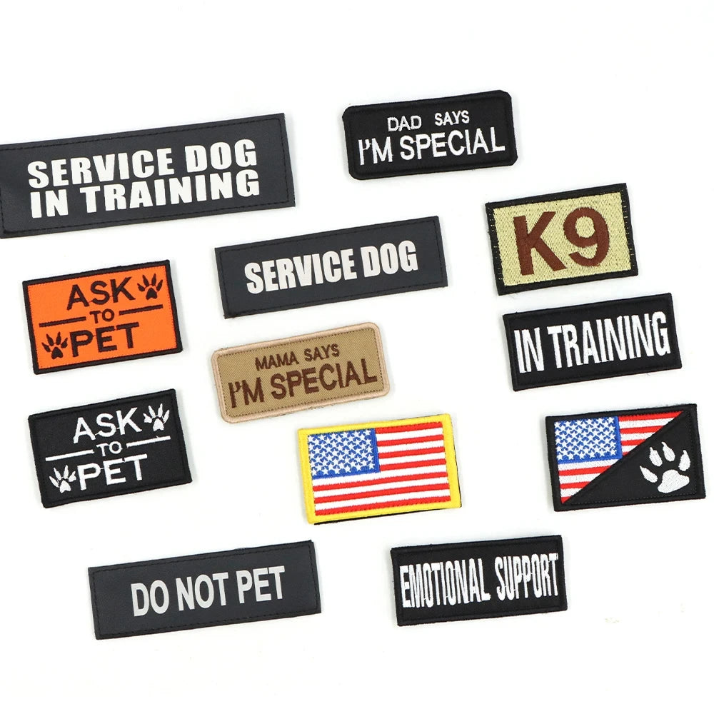 Military Large Dog Harness Vest For Training And Tactical Gear