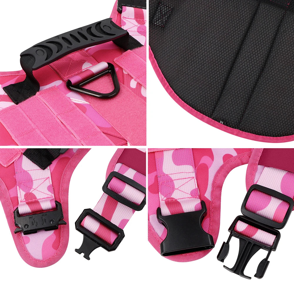 PETRAVEL Tactical Dog Harness Vest