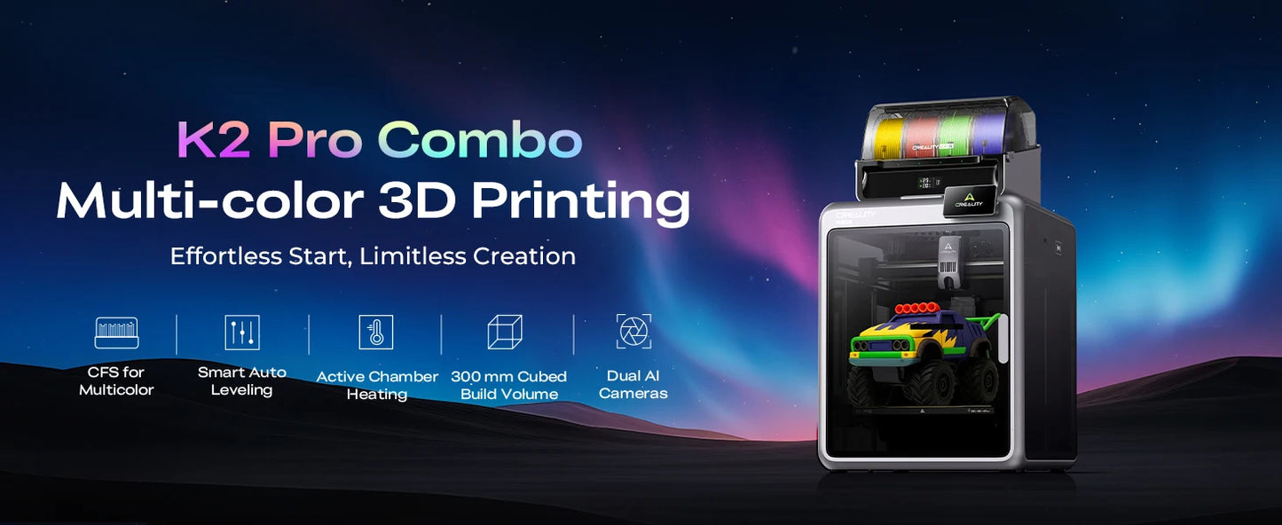 Creality K2 Pro Combo 3D Printer With Auto Leveling