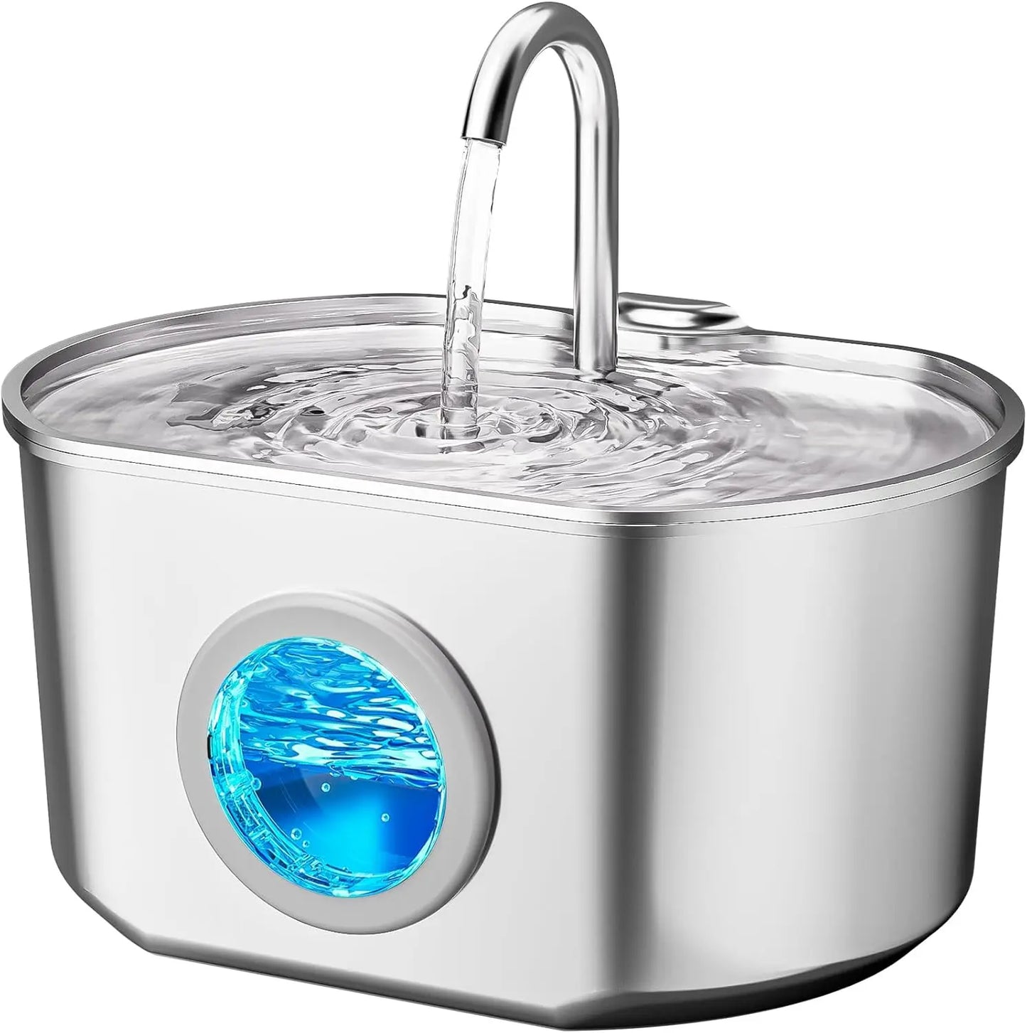 Cat Water Fountain Stainless Steel Automatic Dispenser