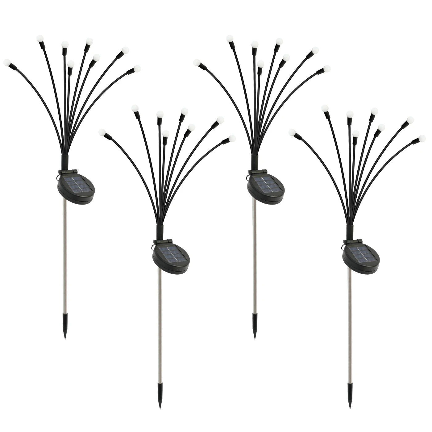 Solar Firefly LED Garden Lights Outdoor Waterproof Pathway Decor