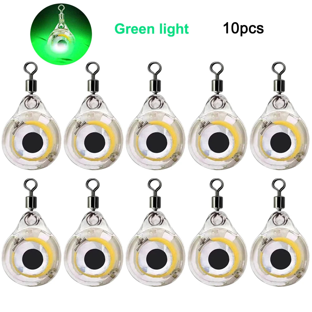 Alloet LED Underwater Eye Shape Fish Light Lure For Night Fishing