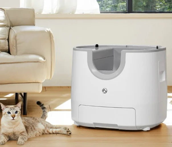 Furoomate Automatic Self Cleaning Cat Litter Box High Capacity