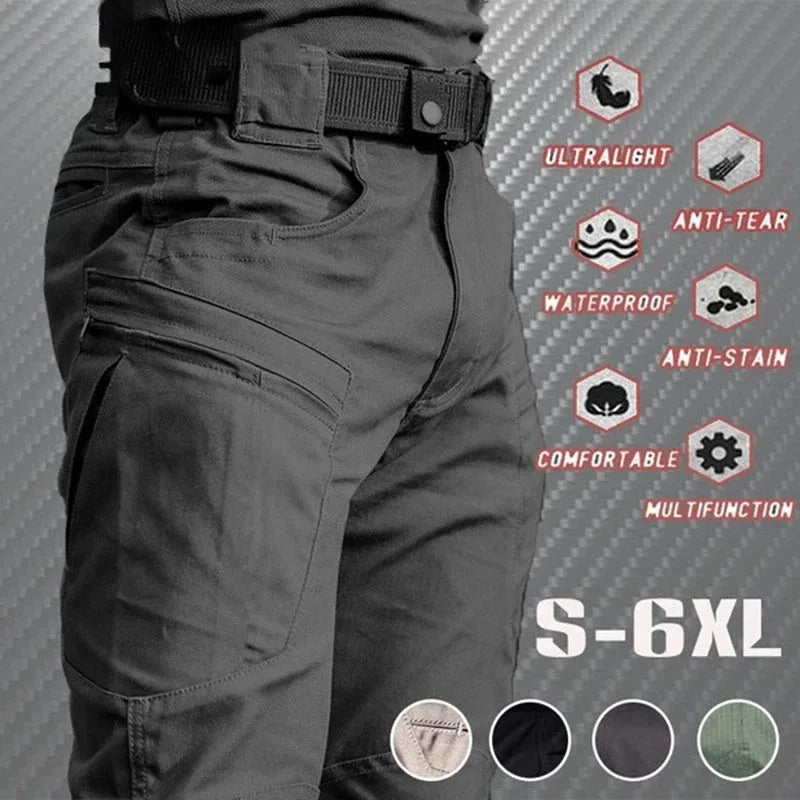 Men's Outdoor Waterproof Camouflage Cargo Pants For Adventure