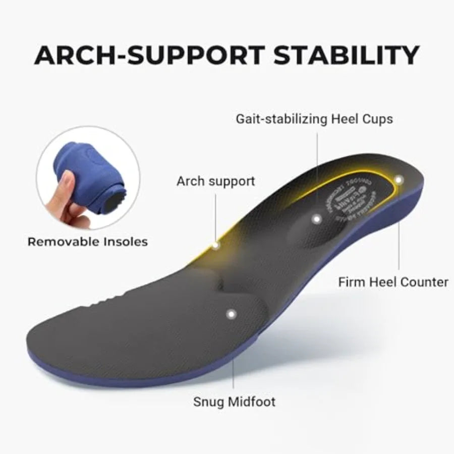 Outdoor Hiking Shoes Water Resistant With High Traction Outsole Cushioning