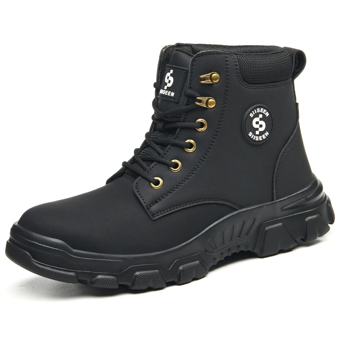 Men's Steel Toe Safety Shoes Puncture Resistant Kevlar