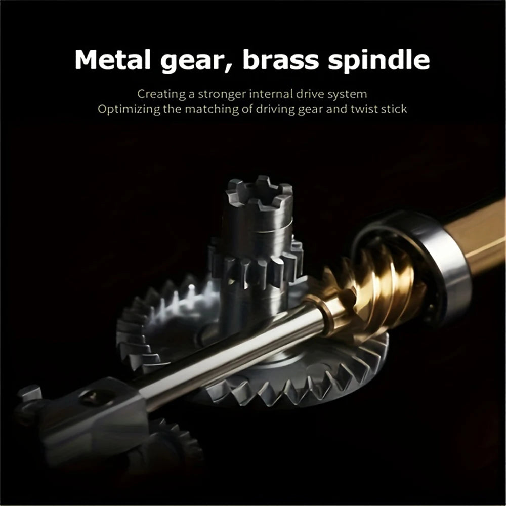Ambidextrous Spinning Reel With Metal Spool And Rocker Arm 5.2:1