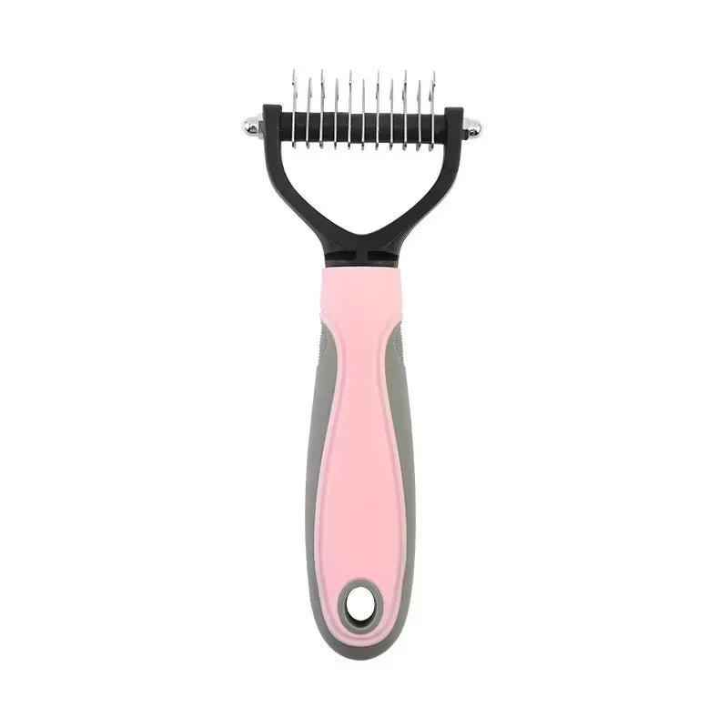 Double Sided Stainless Steel Pet Grooming Brush
