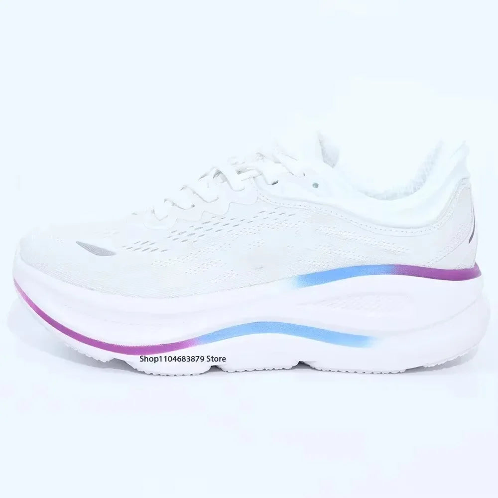 Bondi 9 Running Shoes Unisex Outdoor Trainers With Shock Absorption