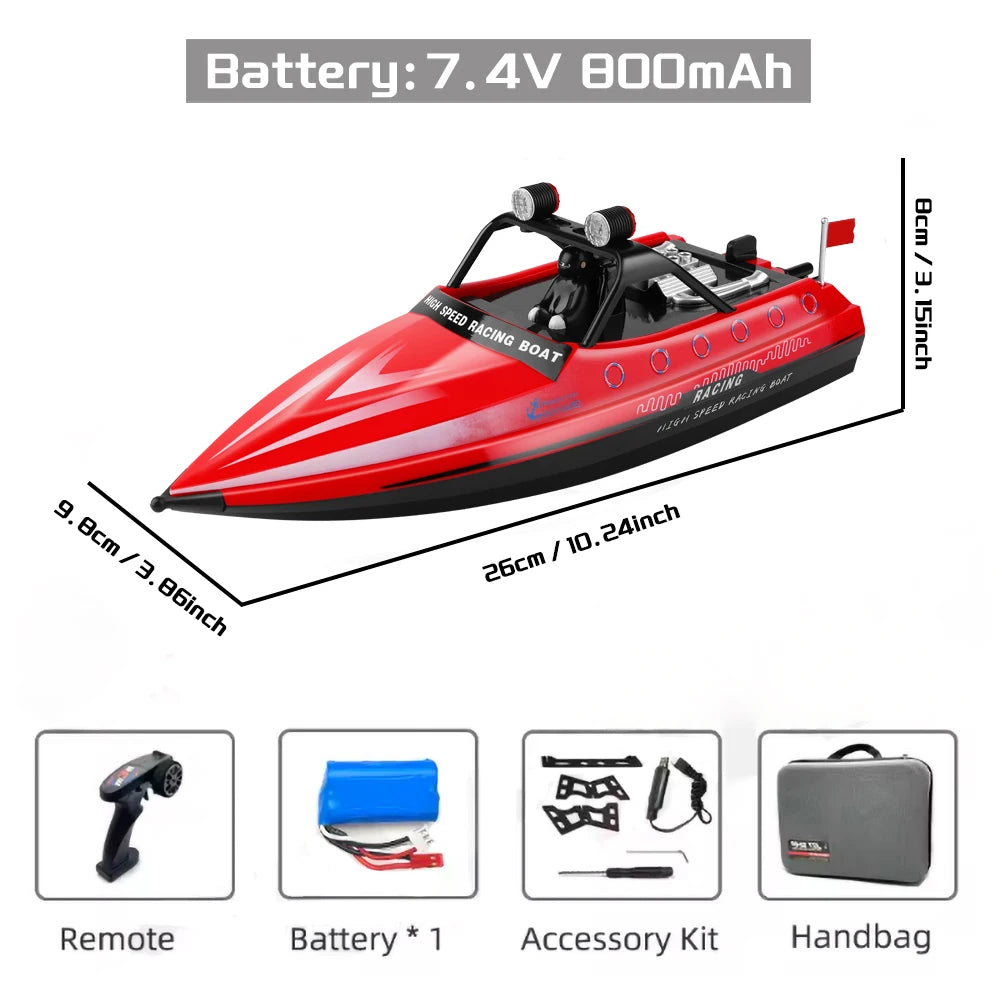 WLtoys WL917 RC Speedboat 2.4G Remote LED Lights High Performance