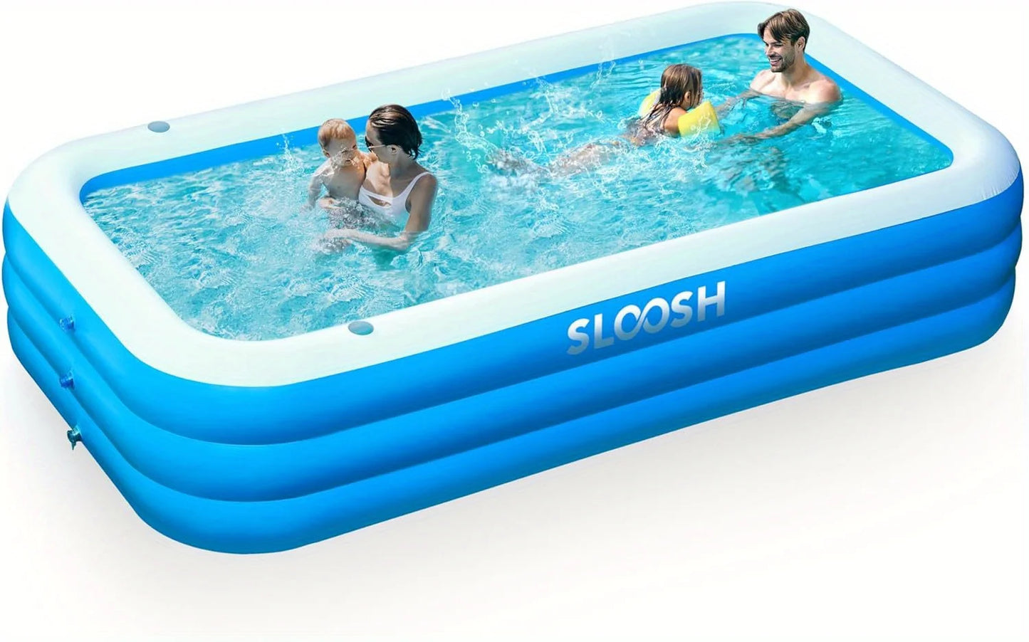 Joyfy Inflatable Family Pool For Backyard Summer Fun