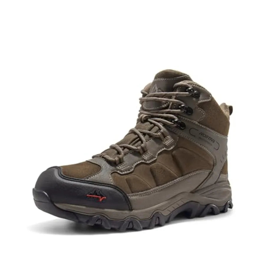 NORTIV 8 Waterproof Hiking Boots Outdoor Mid Trekking Shoes