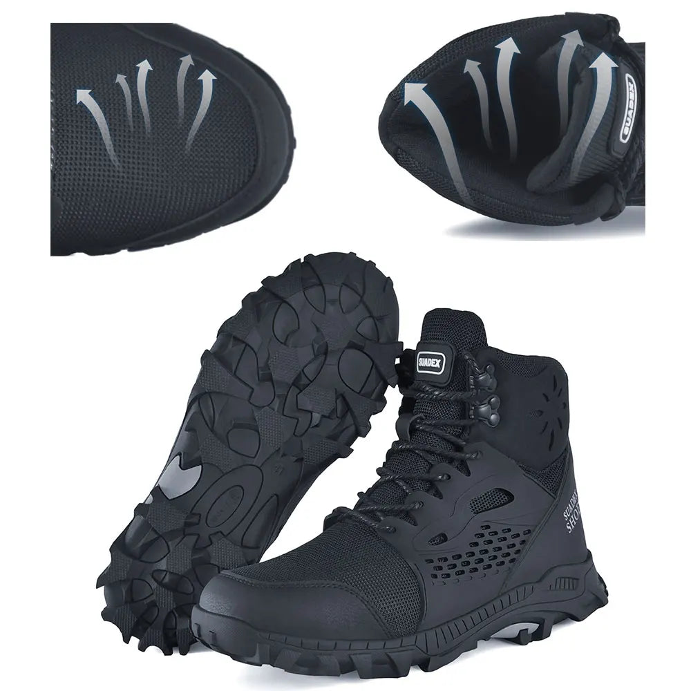 SUADEX S1 Safety Boots Steel Toe Work Shoes Anti-Slip