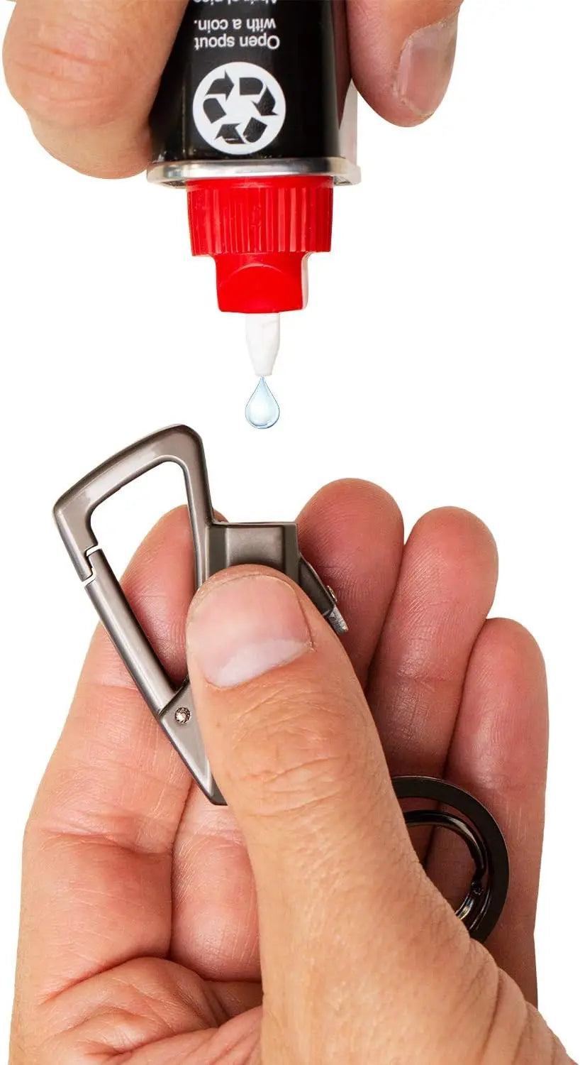 Reusable Fire Starter Bottle Opener Keychain Survival Tool Waterproof