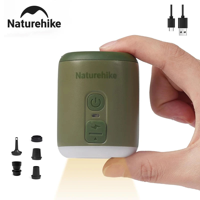 Naturehike Multifunction Air Pump for Inflatable Mats and Camping