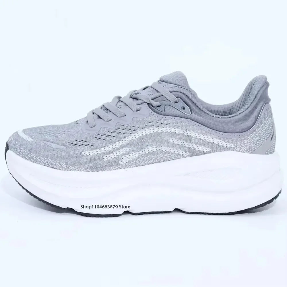 Bondi 9 Running Shoes Unisex Outdoor Trainers With Shock Absorption