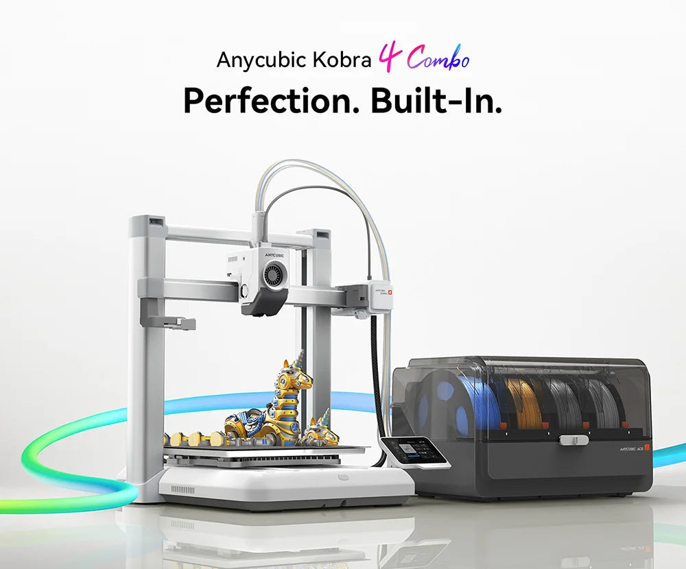 Anycubic Kobra Fast Printing 3D Printer With Filament Drying App