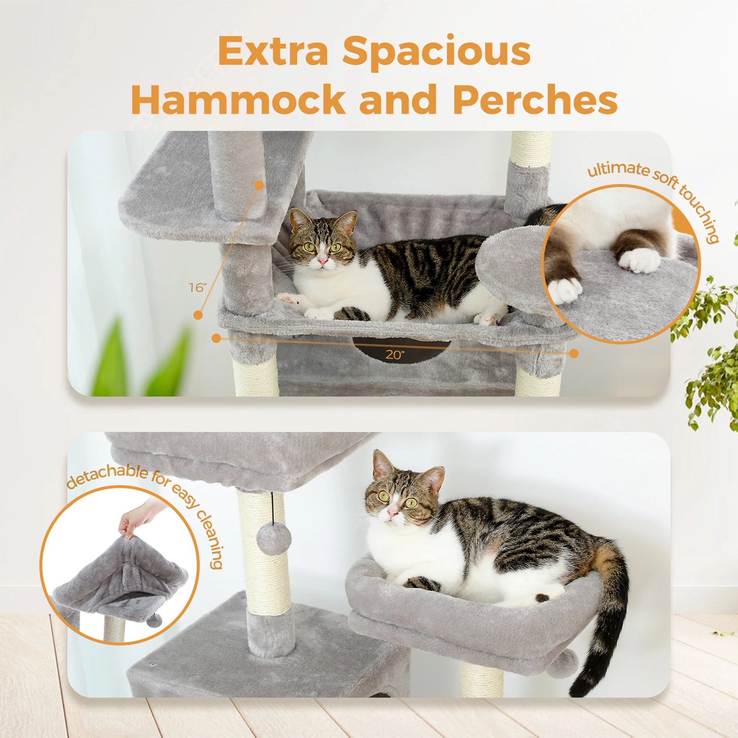Pawz Road Multi Level Large Cat Tree Condo