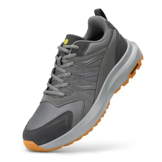 Outdoor Hiking Shoes Water Resistant With High Traction Outsole Cushioning