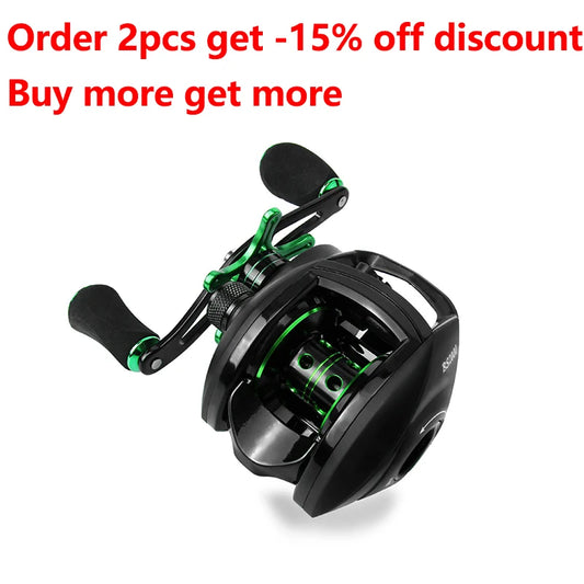 LINNHUE BS2000 Baitcasting Reel 8.1:1 High Speed Saltwater Fishing