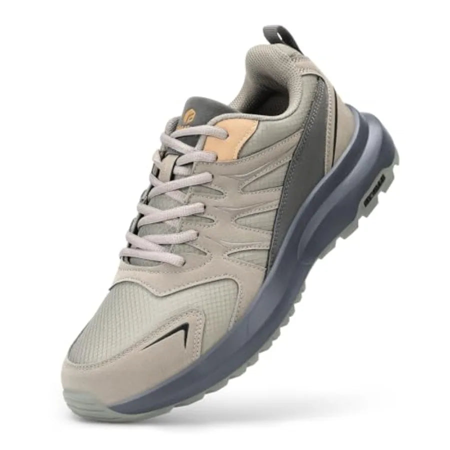 Outdoor Hiking Shoes Water Resistant With High Traction Outsole Cushioning