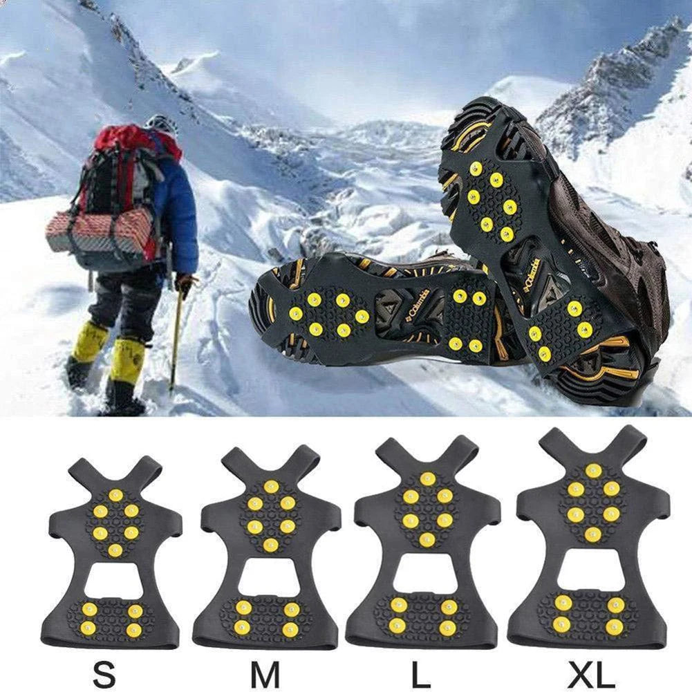 Snow Claw Ice Gripper Crampons For Boots Mountaineering