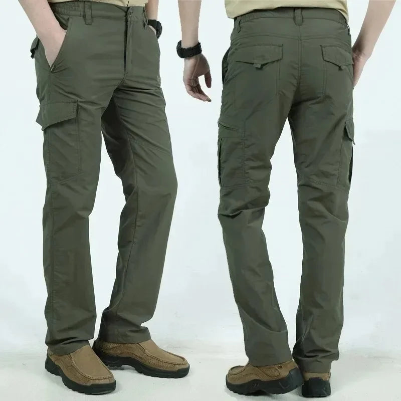 Men's Outdoor Waterproof Camouflage Cargo Pants For Adventure