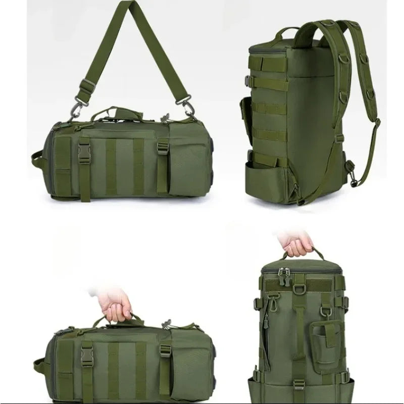 Multifunctional Fishing Backpack With Rod Storage For Outdoor Enthusiasts