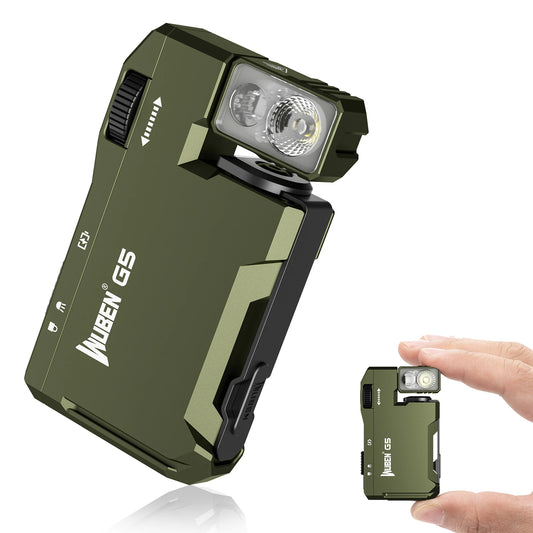 WUBEN G5 Magnetic EDC Flashlight 400 Lumen USB Rechargeable Keychain
