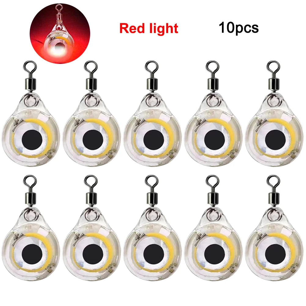 Alloet LED Underwater Eye Shape Fish Light Lure For Night Fishing