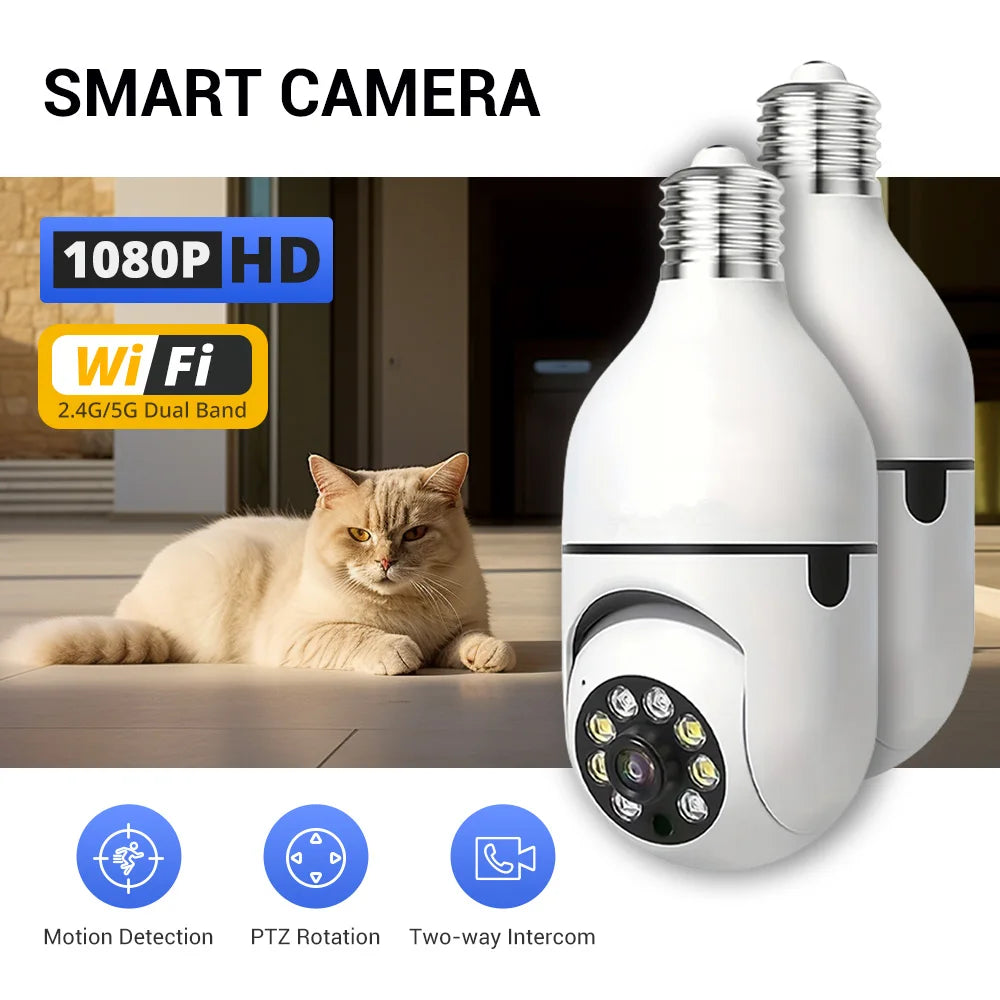 BoyKeep Outdoor Wireless Security Camera 5GHz WiFi 360 Degree