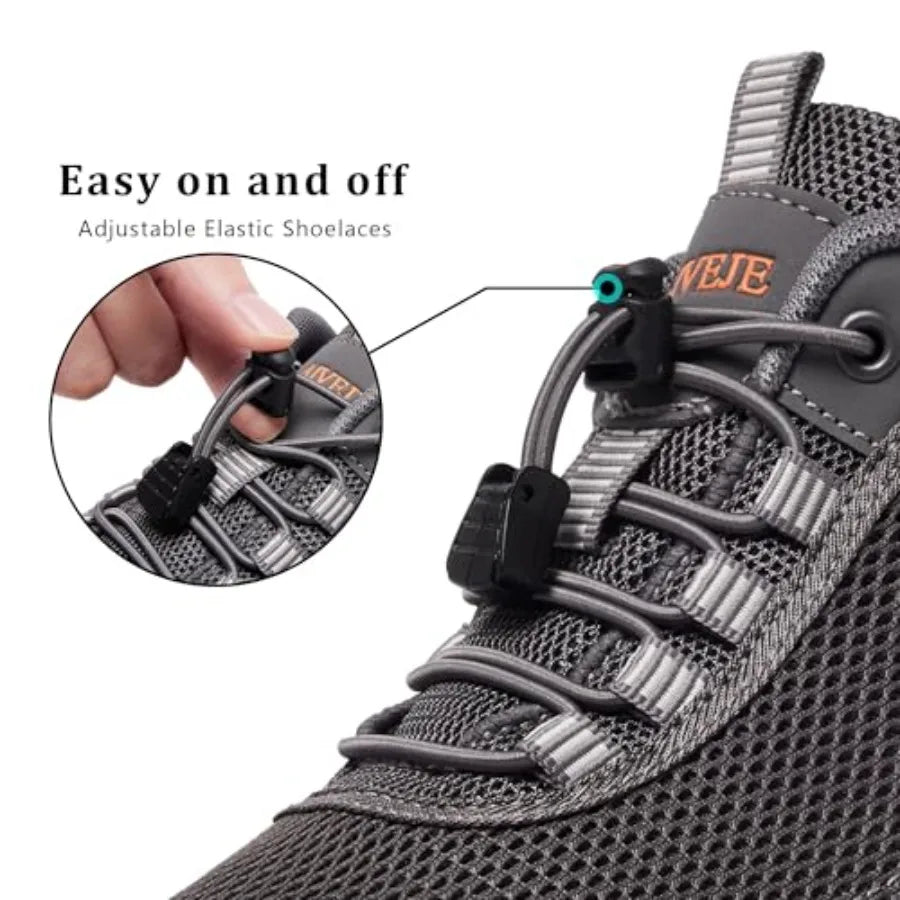 Unisex Hiking Shoes Breathable Non Slip Mesh Walking Shoes