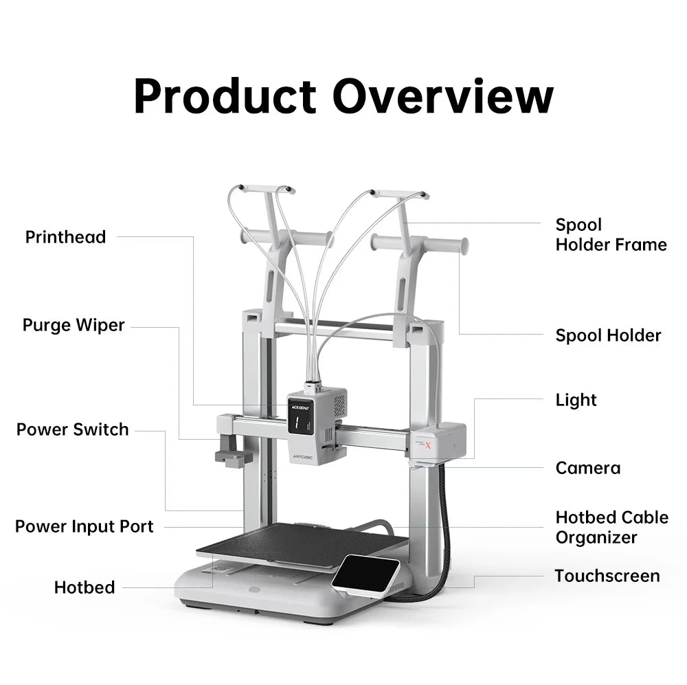 Anycubic Kobra X 3D Printer With Automatic Leveling And Fast Printing