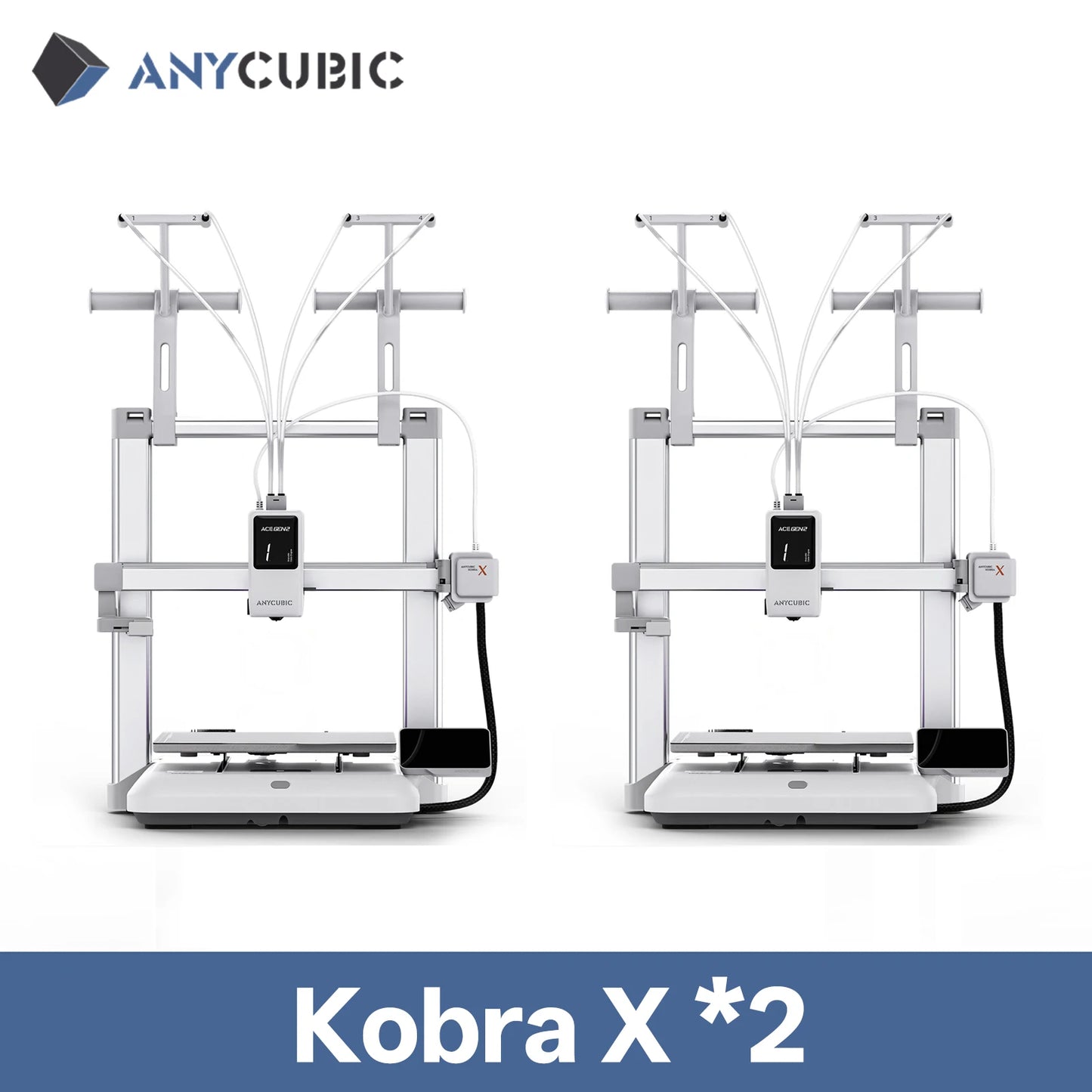 Anycubic Kobra X 3D Printer With Automatic Leveling And Fast Printing