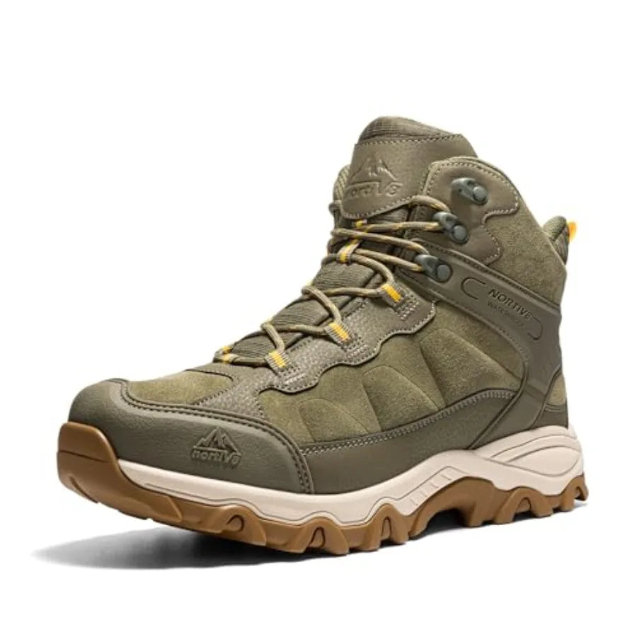 NORTIV 8 Waterproof Hiking Boots Outdoor Mid Trekking Shoes