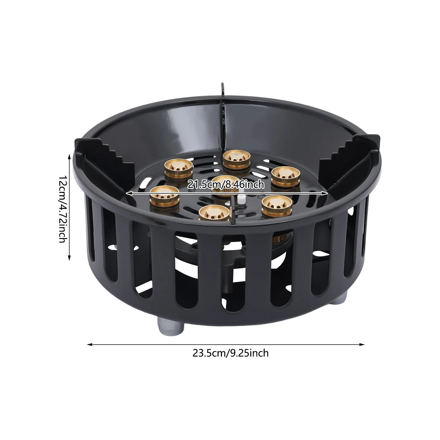 Camping Stove 21000W High Power Gas Burner With Windproof Ignition