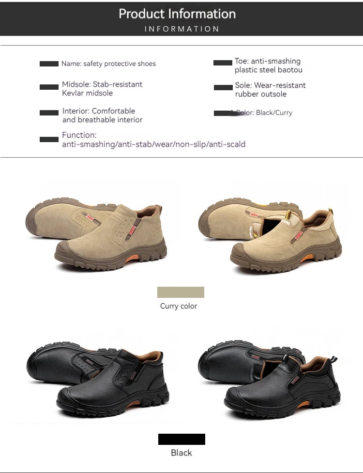 Men Composite Toe Safety Work Boots With Metatarsal Guard