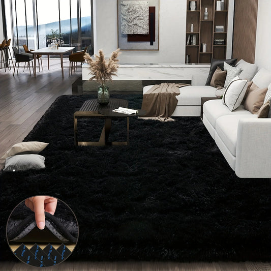Plush Aubusson Geometric Area Rug For Living Room Decor