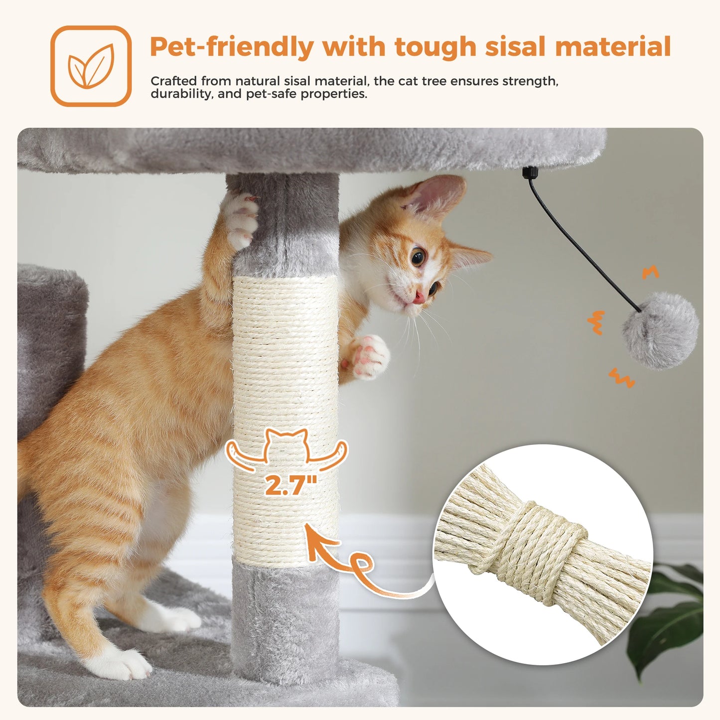 Pawz Road Multi Level Large Cat Tree Condo