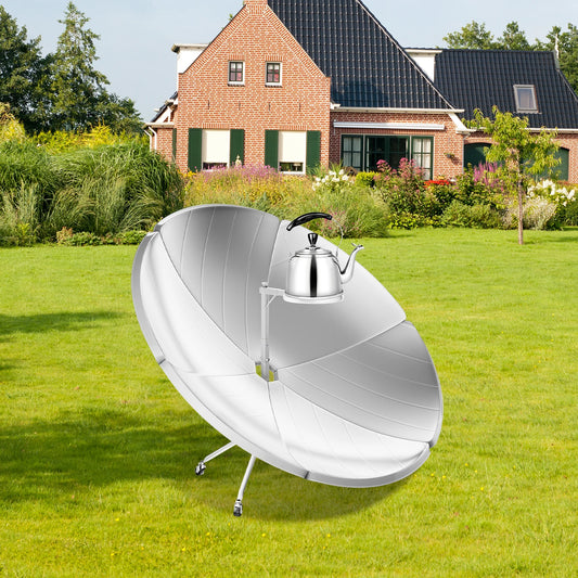 Concentrating Solar Stove Portable Solar Cooker For Picnics And Camping