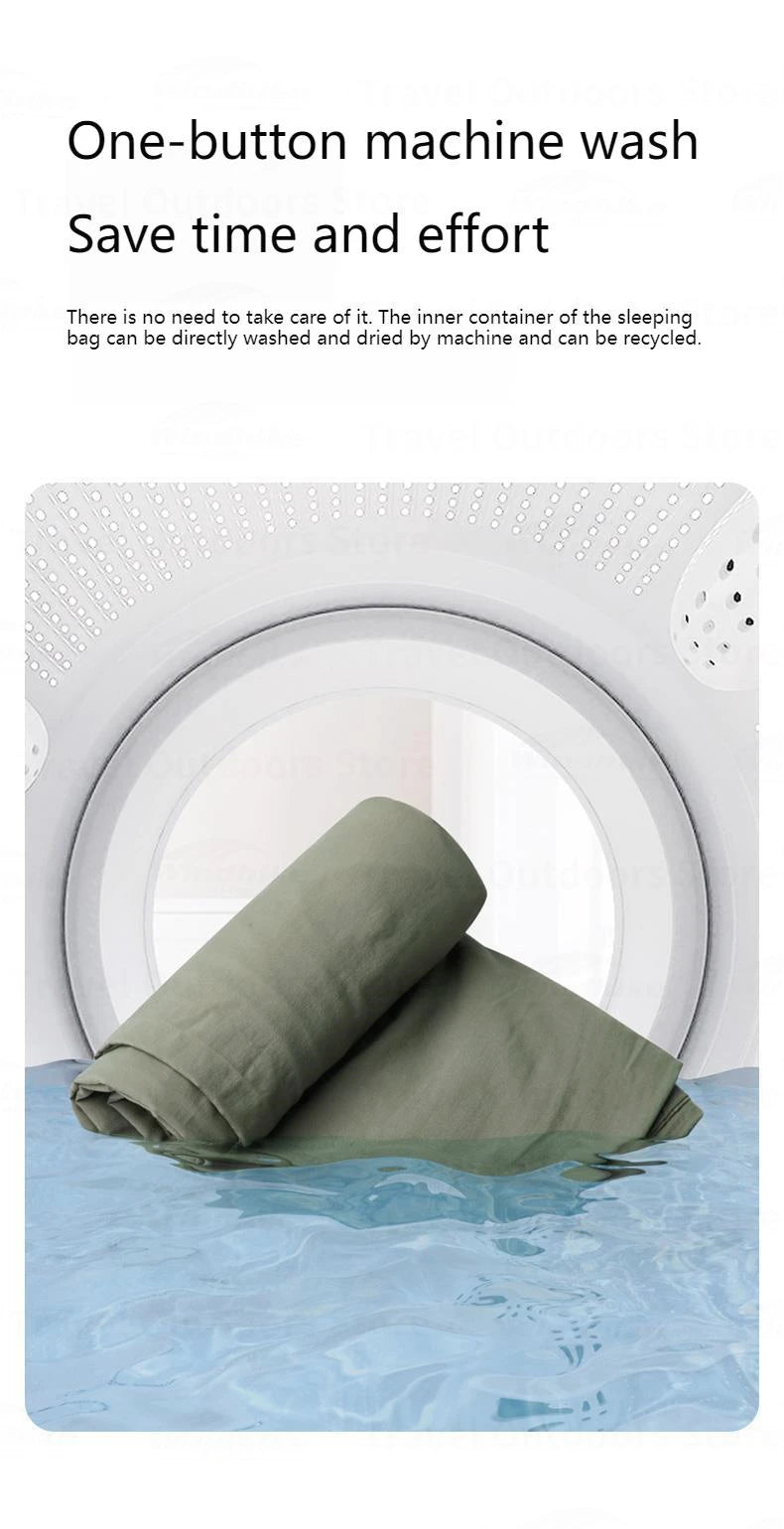 Ultralight Nylon Sleeping Bag Liner For Camping And Travel