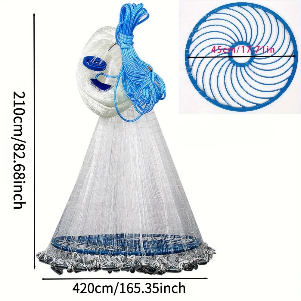 American Style Fishing Net Durable Outdoor Net For Freshwater Saltwater