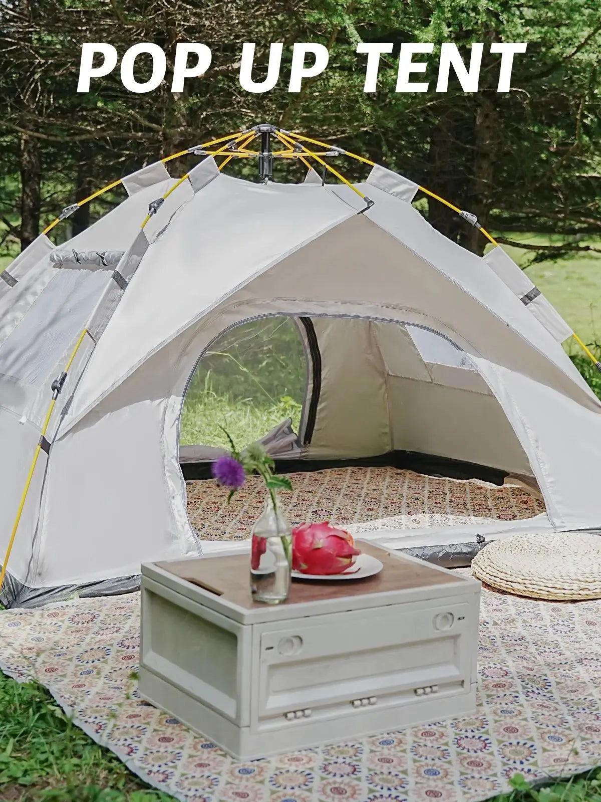 Pakicetus Auto Tent Quick 60 Second Setup Sunshade For Two