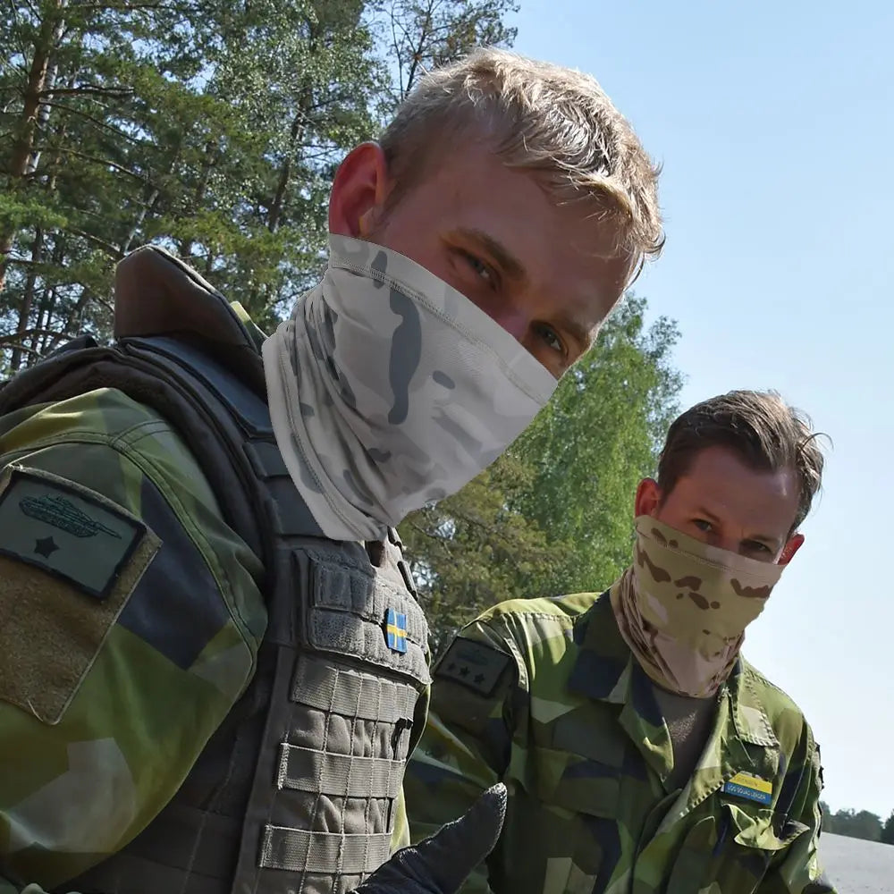 Summer Tactical Bandana Breathable Face Mask For Outdoor Sports