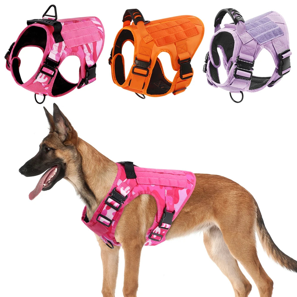 PETRAVEL Tactical Dog Harness Vest